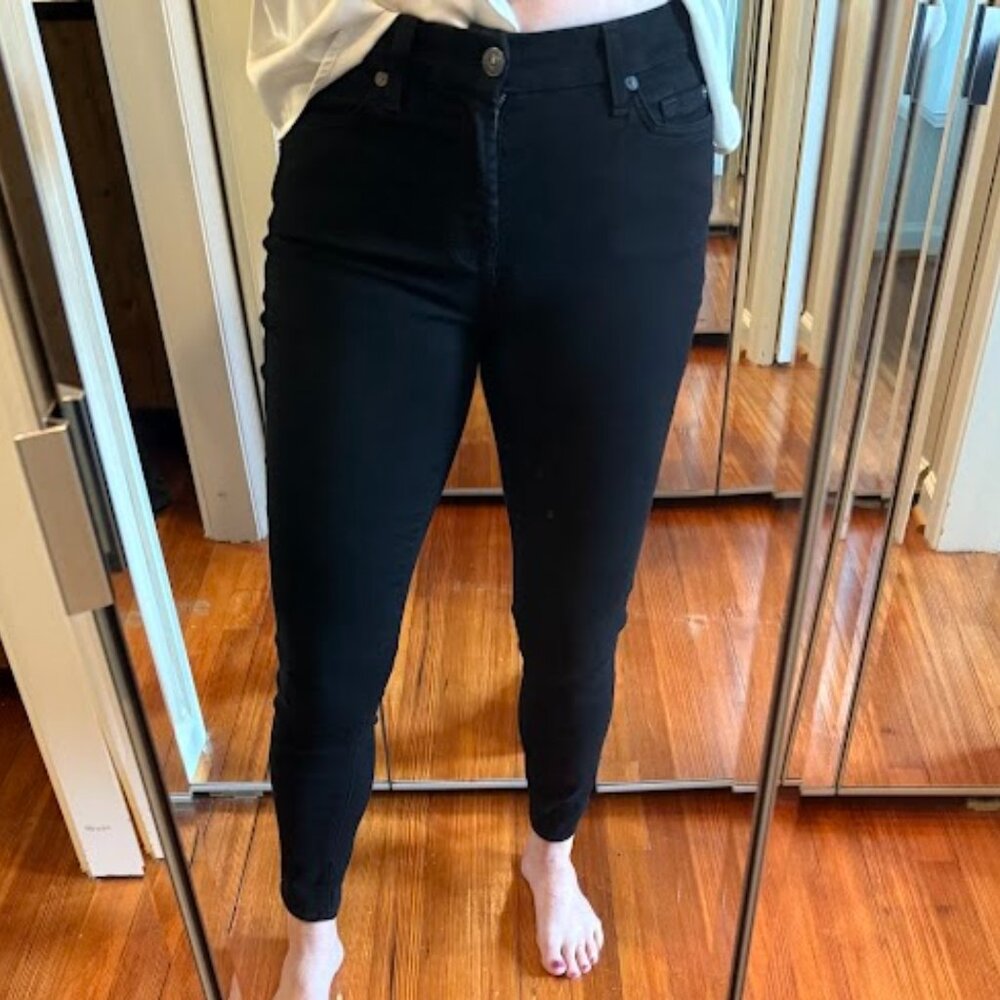7 For All Mankind Mid-rise skinny jeans